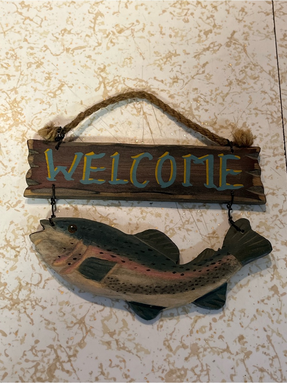 Welcome sign